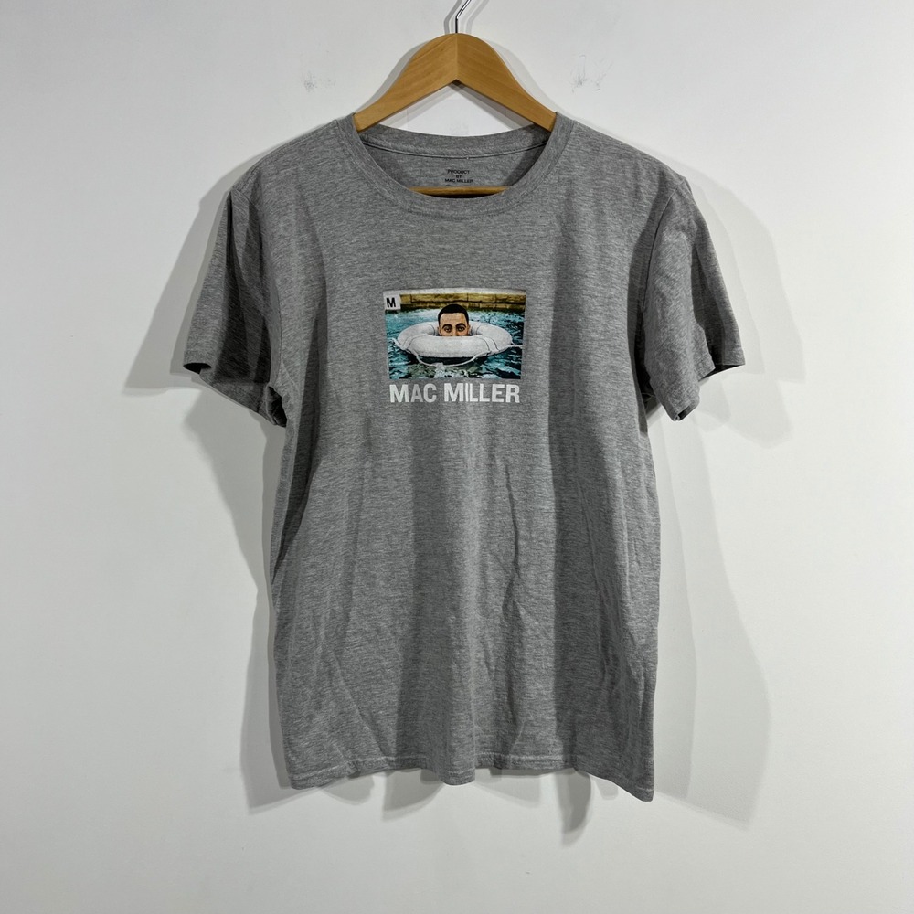 Mac Miller Swimming Album Cover Graphic T-Shirt‎ Mens Medium Band Tee Grunge
